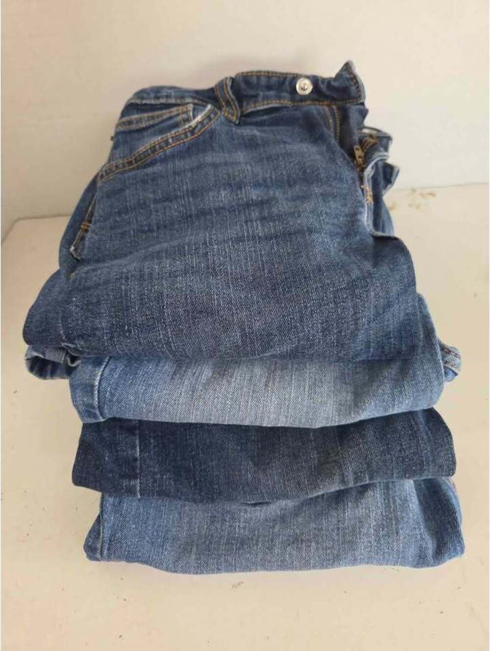 Boy's Size 12 Jeans 4 Pairs Bootcut Denim Jeans